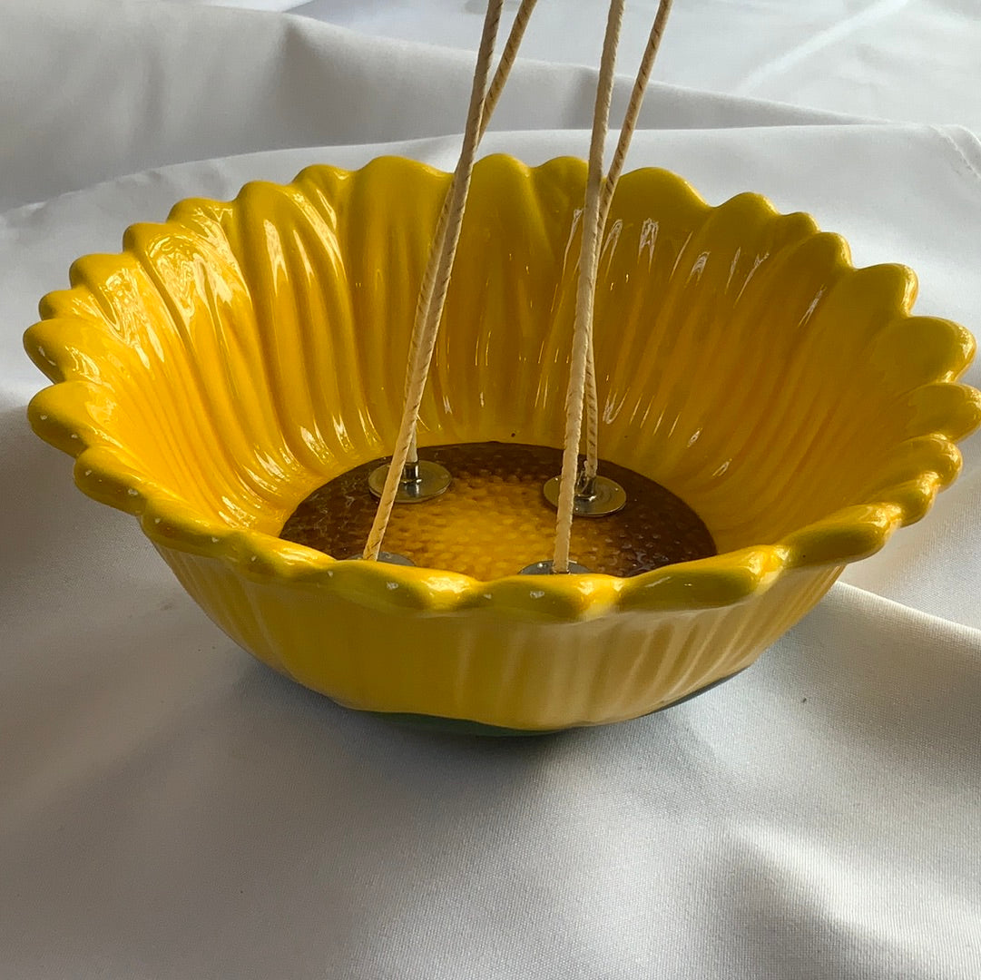 Sunflower Candle Vessel