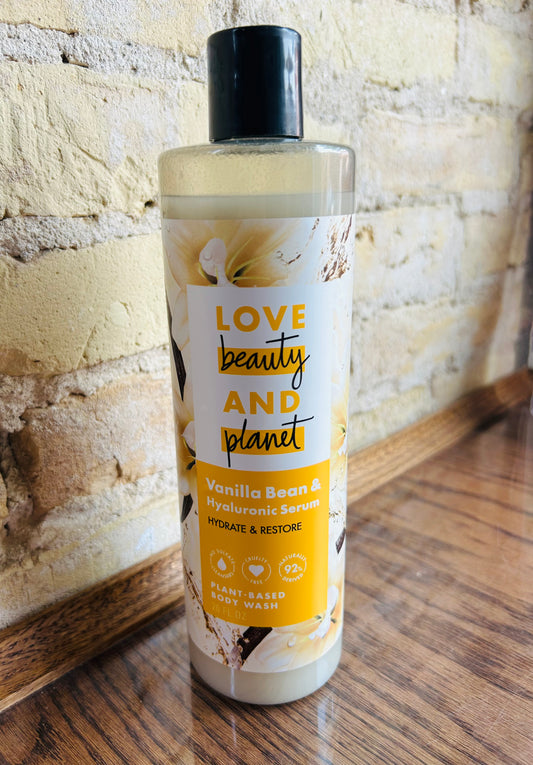 Love , beauty and planet body wash