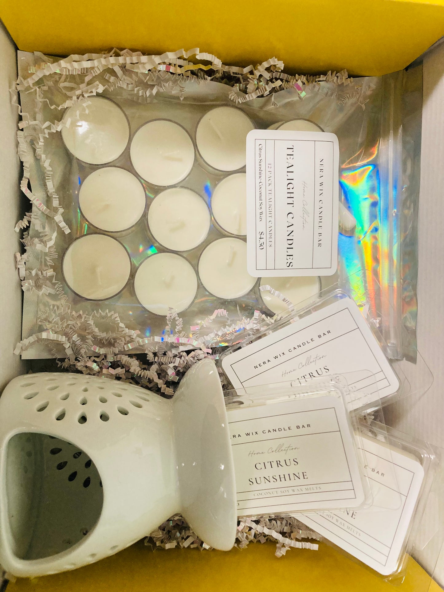 Wax melt gift box