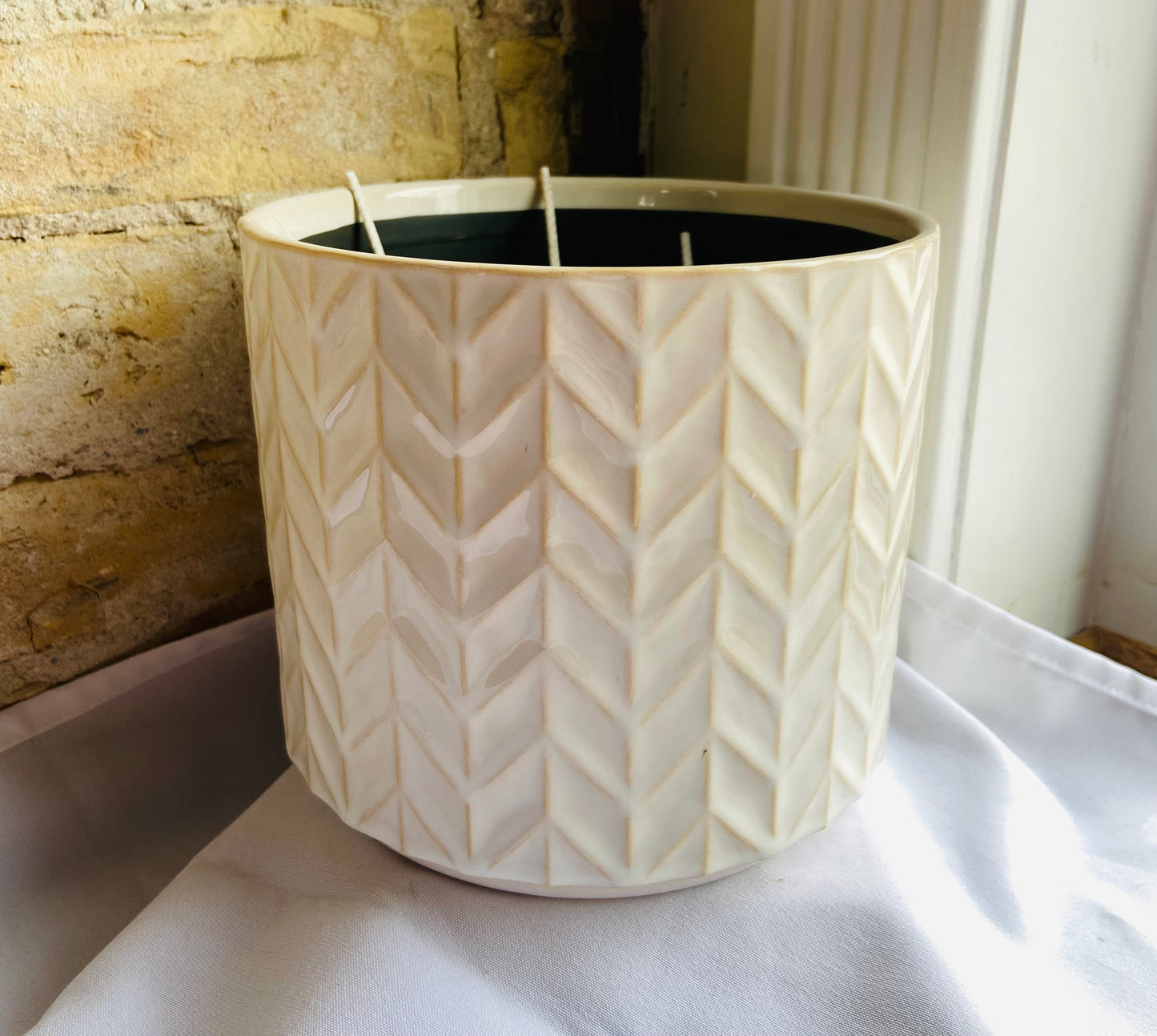 T-Chevron boho vessel