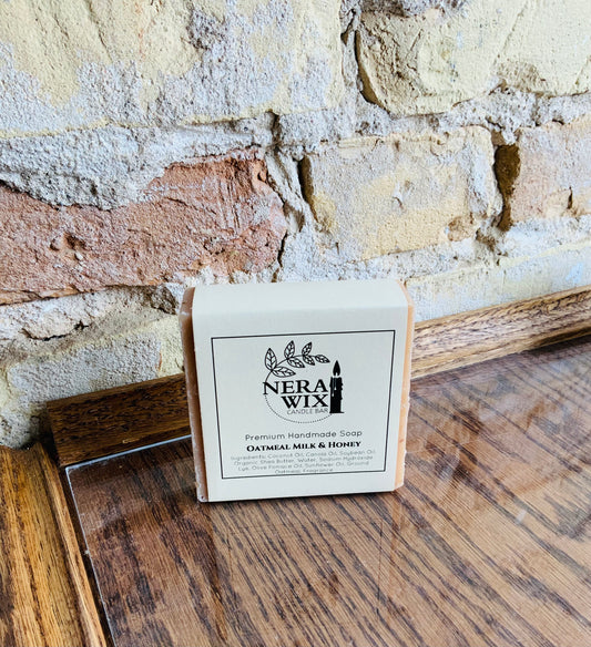 Oatmeal milk & honey soap bar