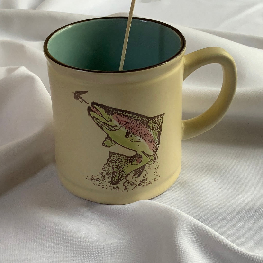 Trout-Coffee Cup Candle