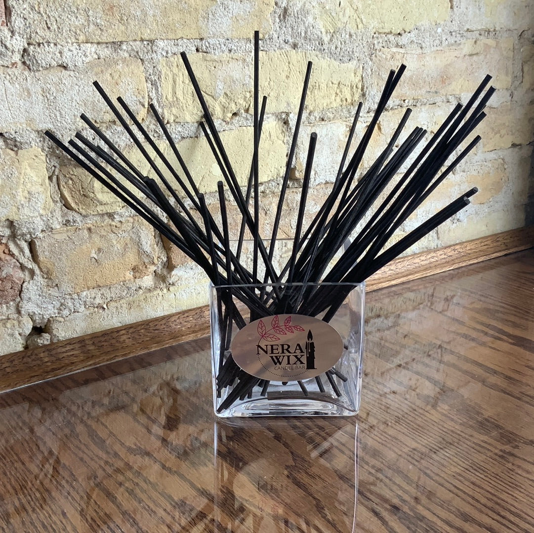 Diffuser Reeds Sleek Black (upgrade from purchase of make your own reed Diffuser)