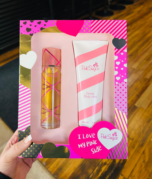 Pink Sugar Gift Set w/ Fragrance Mist  & Body lotion