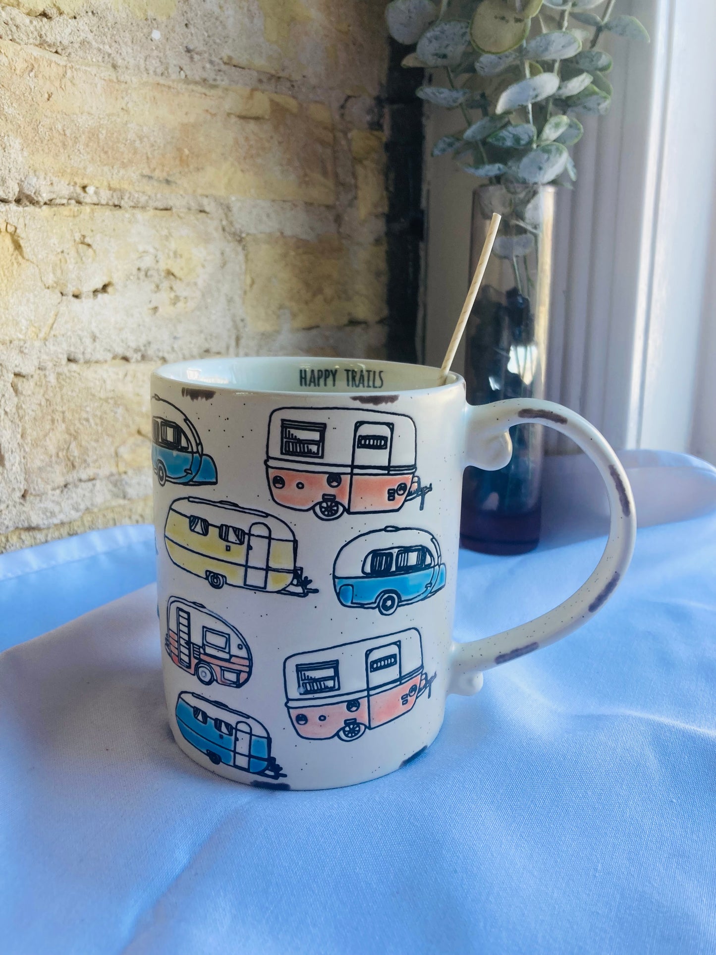 Happy Camper Coffee Cup Vessel