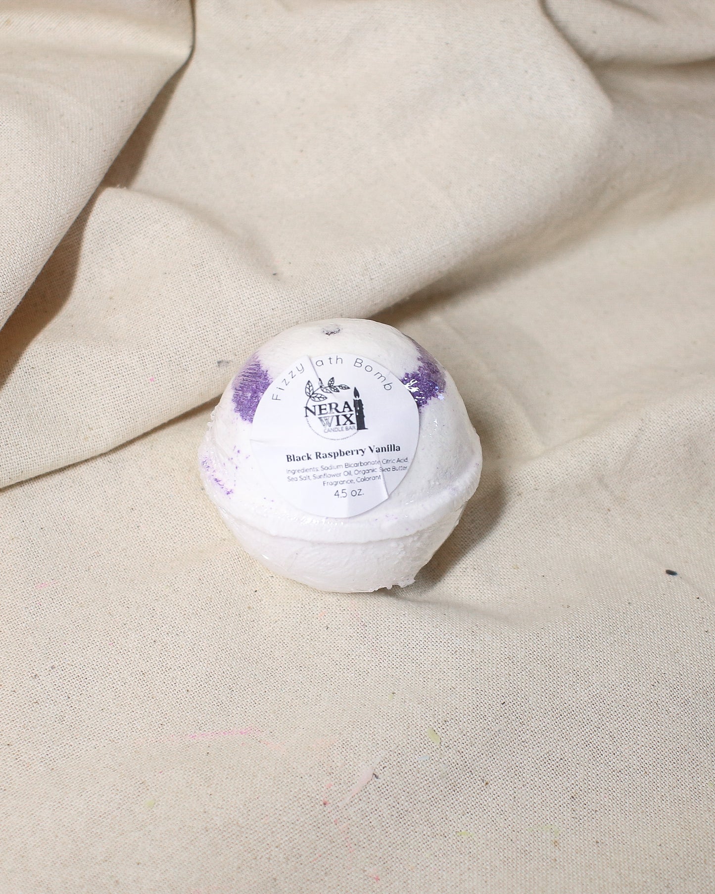 Black Raspberry Bath Bomb