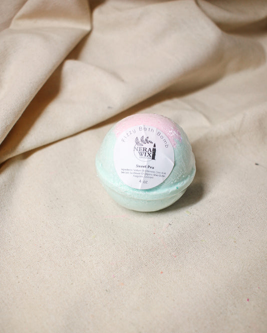 Sweet Pea Bath Bomb