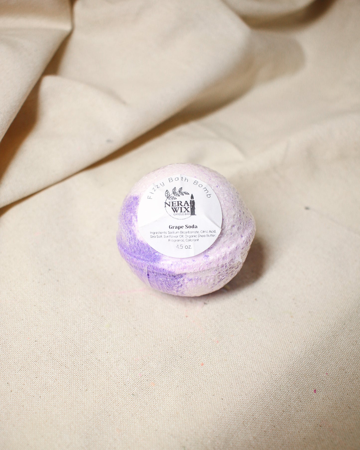 Grape Soda Bath Bomb