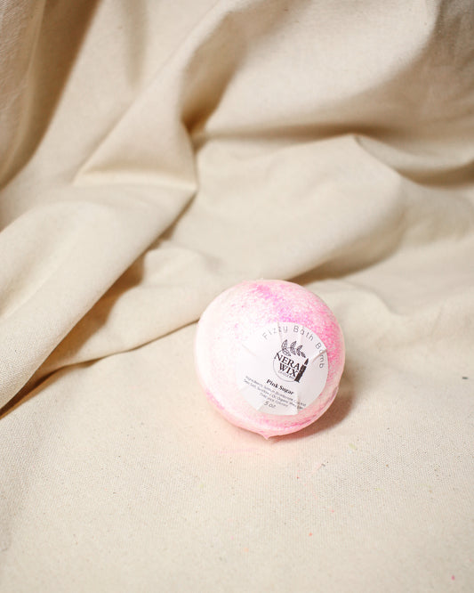 Pink Sugar Bath Bomb