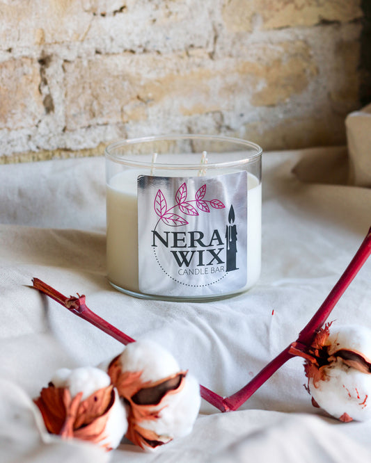 Warm Cotton 3 Wick Candle Nw